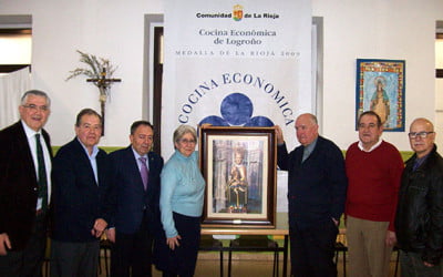 Regalo de la imagen de la Virgen de Valvanera