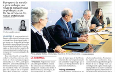 «Acogida a personas de todos los municipios riojanos»