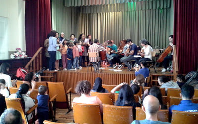 Concierto de «Guitarras del barrio» en La Enseñanza