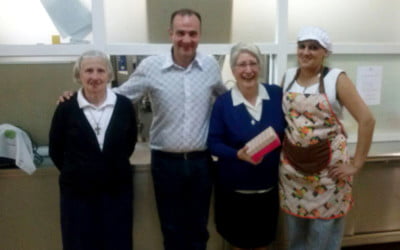 Colectivos de Huércanos hacen una donación a Cocina