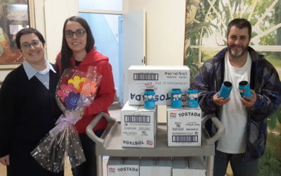 Entrega de detalles de la Marcha ASPACE para Cocina