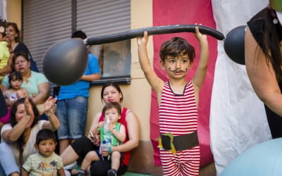 Una fiesta circense despide a los niños que pasan de la guardería al colegio