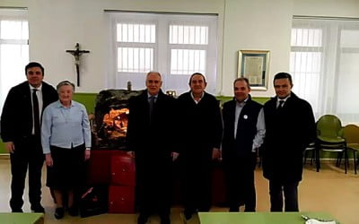 Visita del Presidente de La Rioja