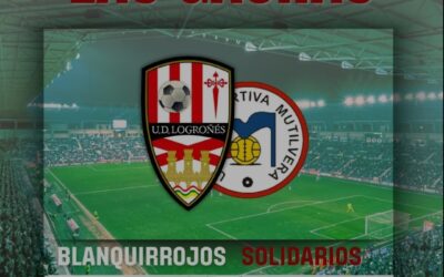 «Todos a Las Gaunas» La Unión Deportiva Logroñés se une a la Cocina Económica en una nueva jornada solidaria en Las Gaunas